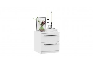 Тумба прикроватная Агата Белый