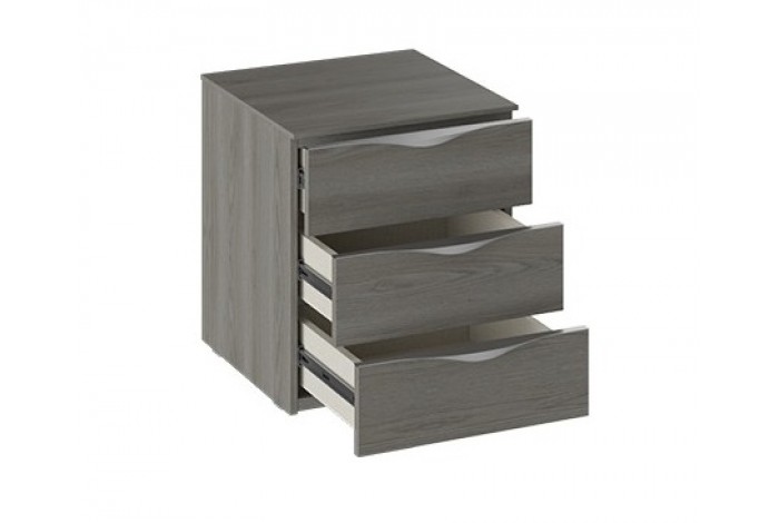 Тумба прикроватная с 3 ящиками «Либерти» - ТД-297.03.01 Хадсон