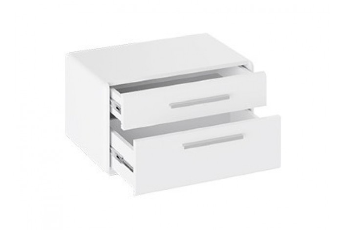 Тумба прикроватная «Наоми» - ТД-208.03.01 Белый глянец