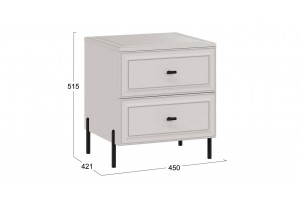 Тумба прикроватная Пандора Кашемир, Кашемир сатин