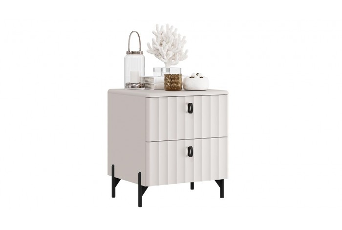 Тумба прикроватная «Тиффани» - 407.002.000 Кашемир, Кашемир матовый