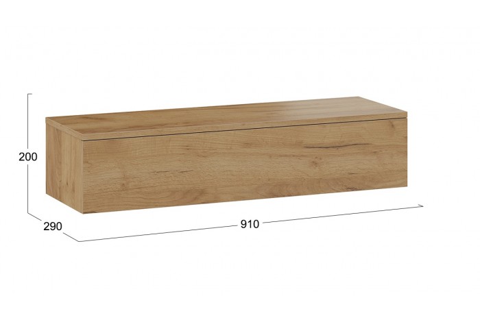 Тумба универсальная Тип 2 Дуб Крафт золотой