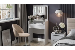 Стол туалетный Эмма Белый Ясень