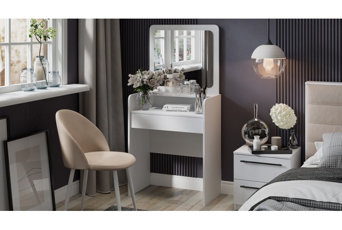 Стол туалетный «Эмма» Белый Ясень