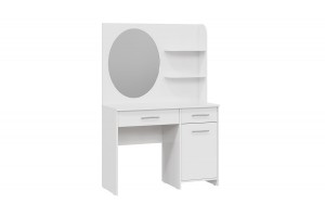 Стол туалетный Эвита Белый глянец