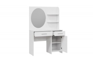 Стол туалетный Эвита Белый глянец