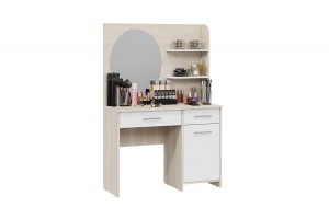 Стол туалетный Эвита Дуб Гарден/Белый глянец
