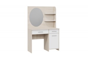 Стол туалетный Эвита Дуб Гарден/Белый глянец