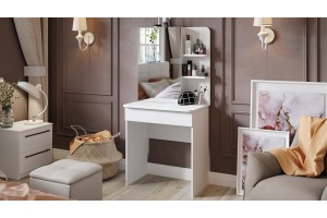 Стол туалетный Майя Белый Ясень