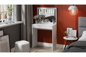 Стол туалетный Никки Тип 1 Белый Ясень
