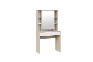 Стол туалетный Салли Дуб Сонома, Белый Ясень