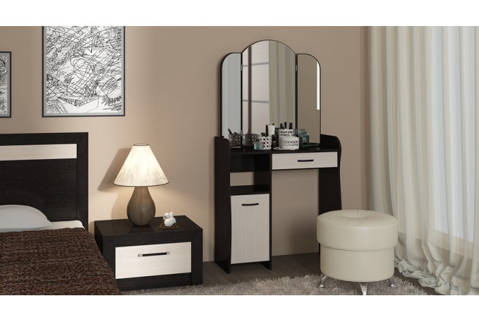 Стол туалетный «София Т1» Венге Цаво, Дуб Белфорт