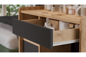 Стол туалетный Дарси Тип 1 Дуб Крафт золотой, Антрацит