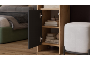 Стол туалетный Дарси Тип 1 Дуб Крафт золотой, Антрацит