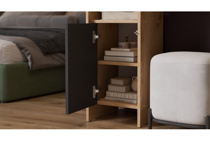 Стол туалетный «Дарси» Тип 1 Дуб Крафт золотой, Антрацит