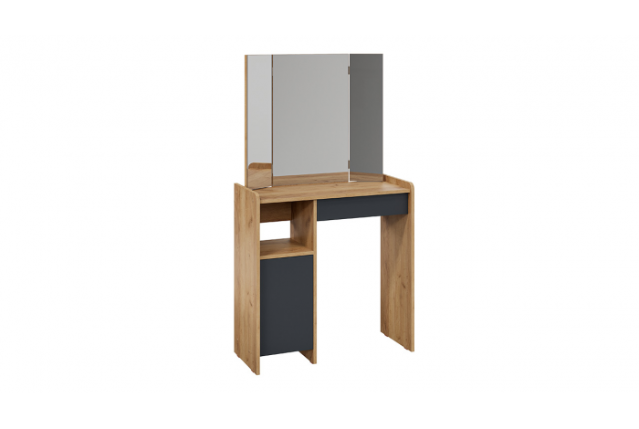 Стол туалетный «Дарси» Тип 1 Дуб Крафт золотой, Антрацит