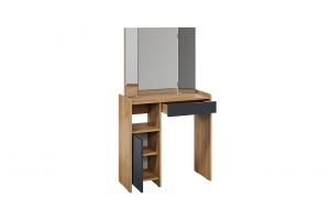 Стол туалетный Дарси Тип 1 Дуб Крафт золотой, Антрацит