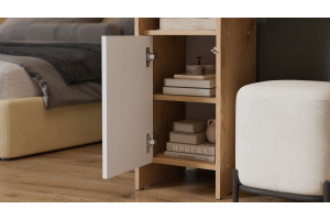 Стол туалетный Дарси Тип 1 Дуб Крафт золотой, Белый