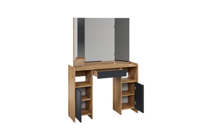 Стол туалетный «Дарси» Тип 2 Дуб Крафт золотой, Антрацит