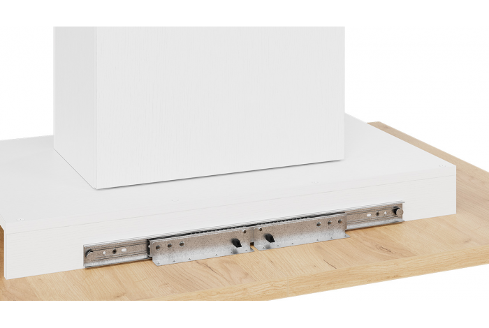 Стол раздвижной «Детройт» Тип 4 - 009.005.000 Белый, Дуб Крафт золотой