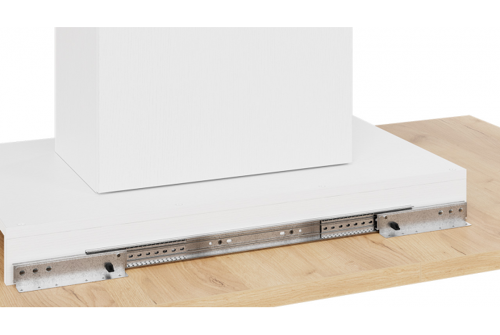 Стол раздвижной «Детройт» Тип 4 - 009.005.000 Белый, Дуб Крафт золотой