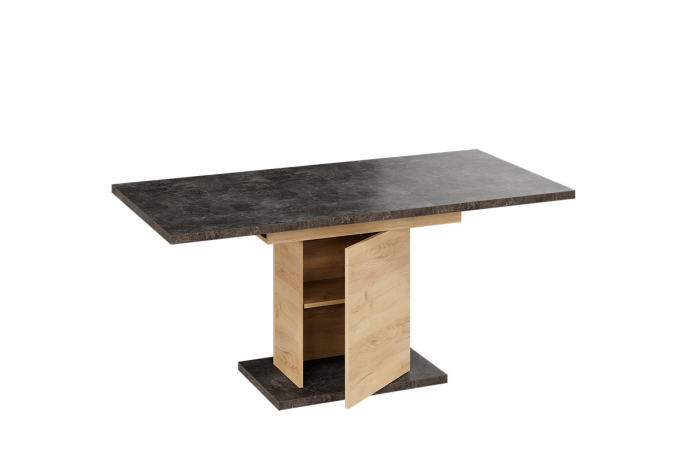 Стол раздвижной «Детройт» Тип 4 - 009.005.000 Дуб Крафт золотой, Ателье темное