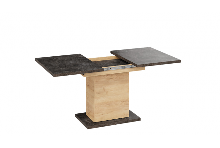 Стол раздвижной «Детройт» Тип 4 - 009.005.000 Дуб Крафт золотой, Ателье темное