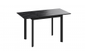 Стол раздвижной «Риттер» Тип 1 Черный муар, Керамика матовая черный мрамор