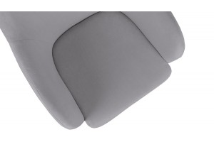 Стул Бэнтли Черный муар, Велюр DREAM Grey (серый)