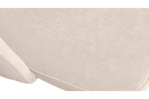 Стул Амели (конус Т2) Черный муар матовый, Велюр DREAM Beige (бежевый)