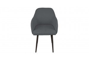Стул Бэнтли Черный муар, Велюр DREAM Grafit (темно-серый)