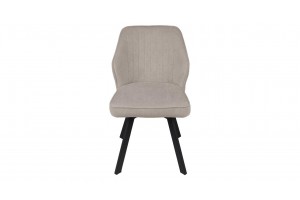 Стул поворотный Крис Черный муар, Микровелюр BRENDY Creame