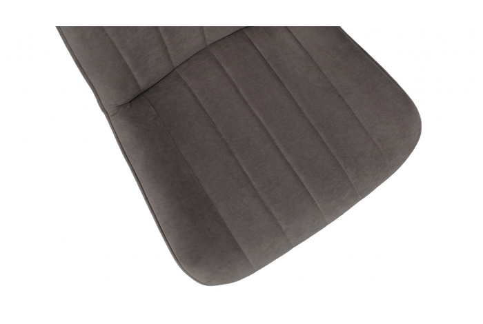 Стул «Мартин» Белый муар, Велюр Megen 14 (коричневый)