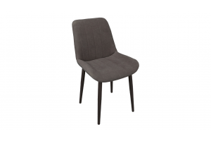 Стул Мартин Черный муар, Велюр Megen 14 (коричневый)