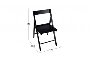 Стул Парма Тип 1 Черное дерево