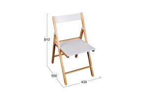Стул Парма Тип 1 Натуральное дерево, Белый