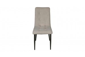 Стул Фредо Черный муар, Микровелюр BRENDY Creame