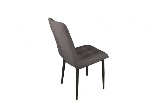 Стул «Фредо» Черный муар, Микровелюр BRENDY Latte